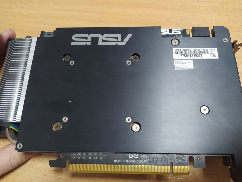 Видеокарта Asus gtx 960