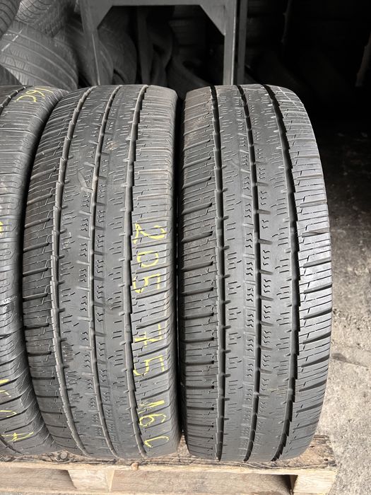 4 anvelope M+S 205/75/16 C , Continental , DOT 2024