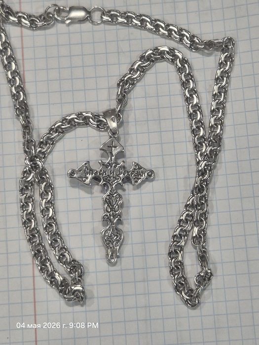 Продам серебряную цепь