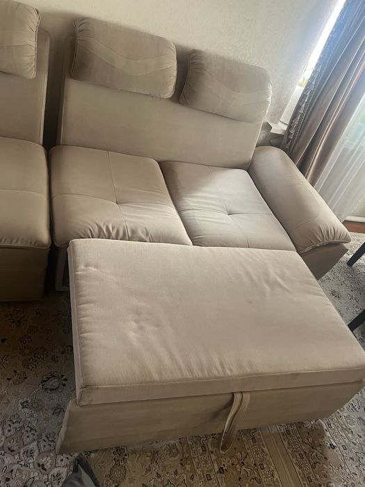 Диван длинна 2,5 м из 2 частей