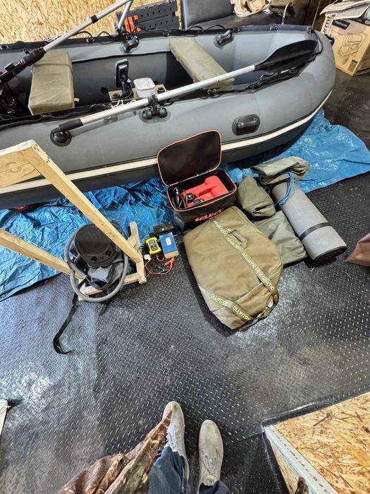 Лодка apache, мотор parsun 9.8