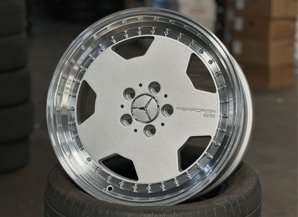 Джанти за Mercedes Monoblock 17" 18" 5x112 W124 W126 SEL Моноблок Мерц
