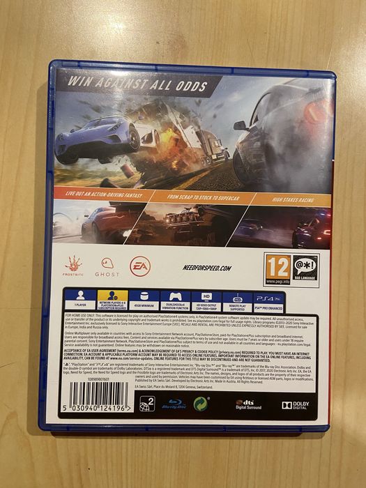 Игра За PS4 Need For Speed Payback