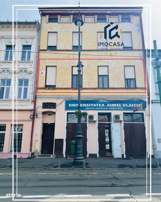De vanzare zona central, Apartament 3 cam, priveliste panoramica Arad — fotografia 1