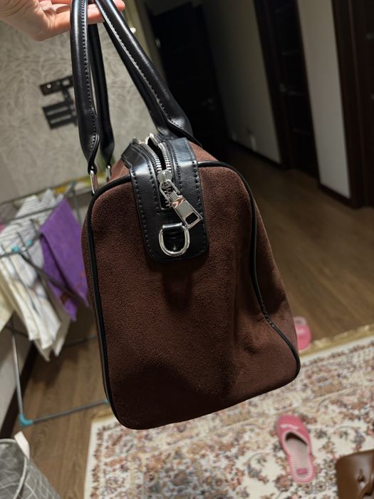 Продам сумку из экозамши