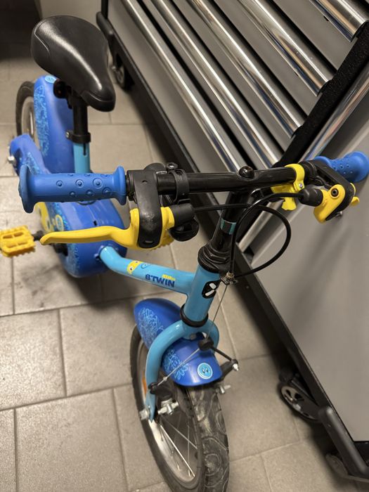 Bicicletă 14 inch 3-5 ani 500 robot b’twin