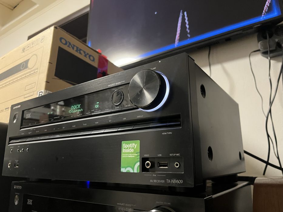 Onkyo TX-NR 609 4K/7.2/Arc/internet /Spotify/Dolby/etc.