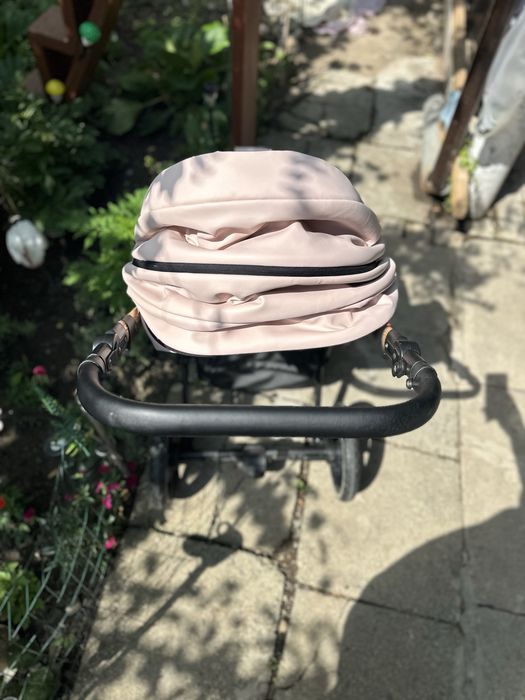 Vand carucior Krausman 3 in 1 Storm Pink Shiny
