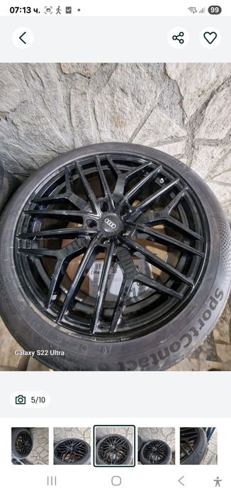 285 40 22 V XL 4бр Continental 6 AO DOT 24 Нови летни