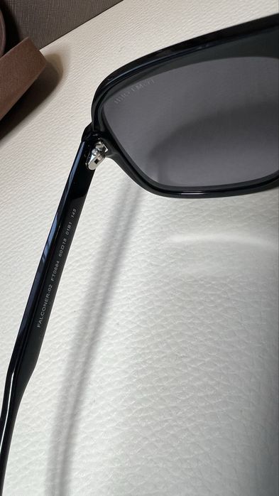 TOM FORD Falconer-02 FT0884 01B ochelari de soare uv