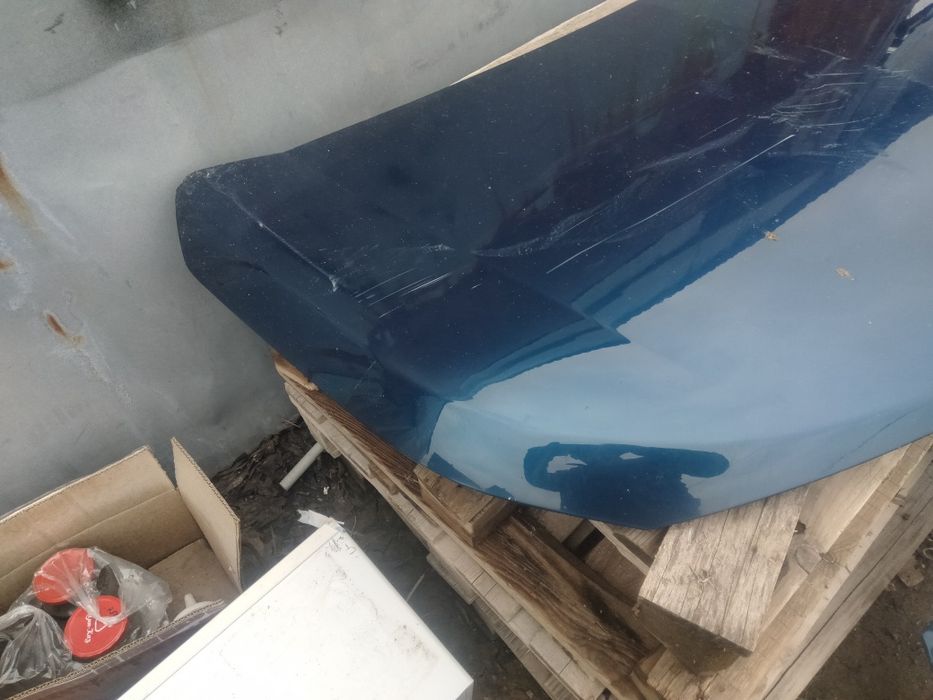 Капот и крыло на кобальте