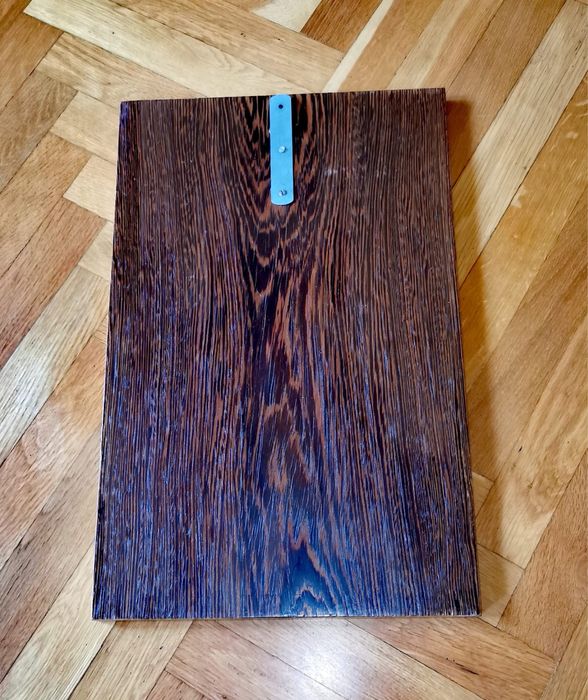 Антикварна картина дървена интарзия на Луис Армстронг ръчна изработка