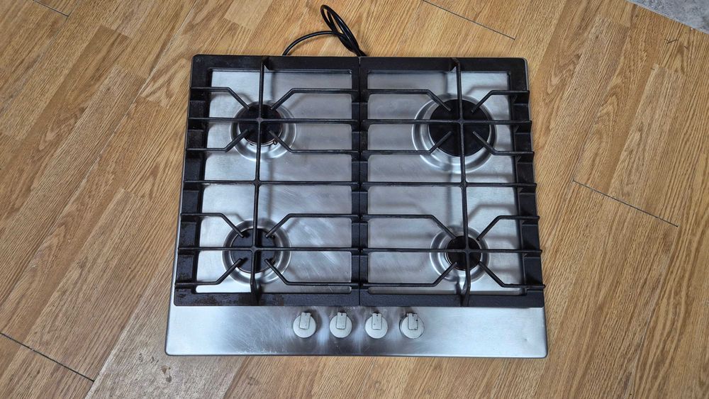 PACHET Cuptor incorporabil Electrolux + plita gaz Electrolux, inox, stare foarte buna