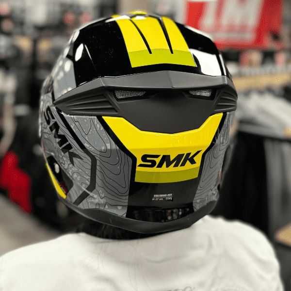 ТОП ОФЕРТА Отваряема мото каска за мотор SMK GULLWING TEKKER,очила