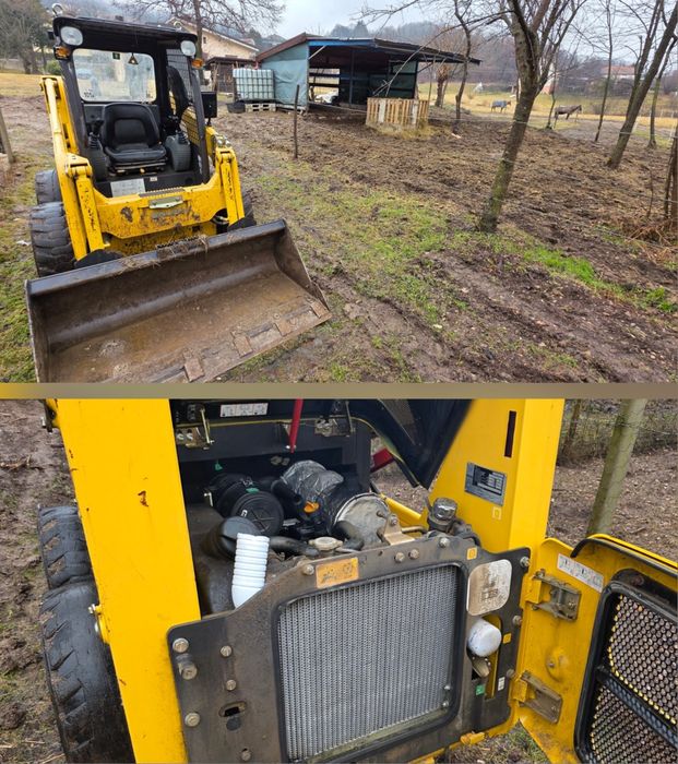 Miniîncarcător ca NOU Komatsu SK 714 815  mini încărcător cu 475ore