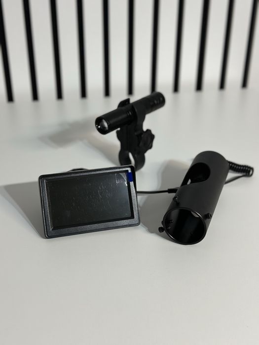 Camera Pentru Luneta Cu Vizibilitate Noctura Ecran Lcd Prinderi Lanterna Infrarosu Lentile Hd
