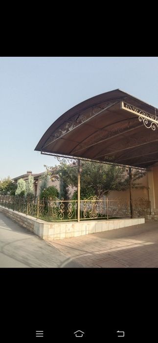 Навесы перила ворота калитки ришотки Nave's darvoza perilla Nave's