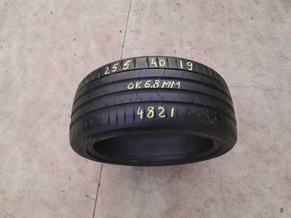 O anvelopa vara 255 40 19 continental sportcontact 7 cu 6,8 dot 4821