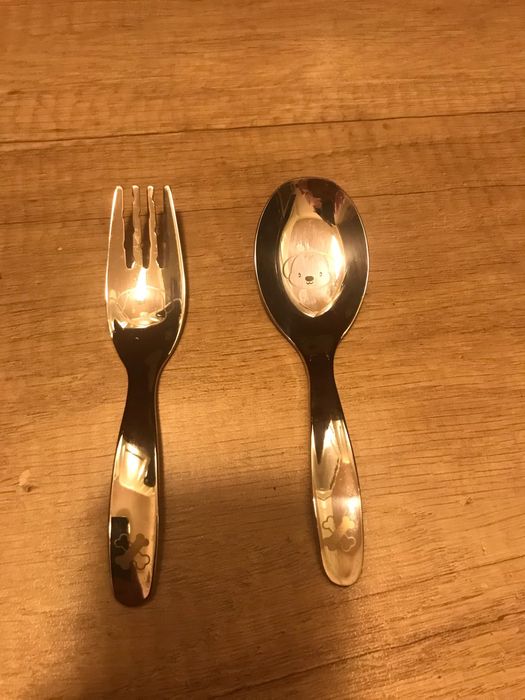 Детски прибори за хранене, уникални