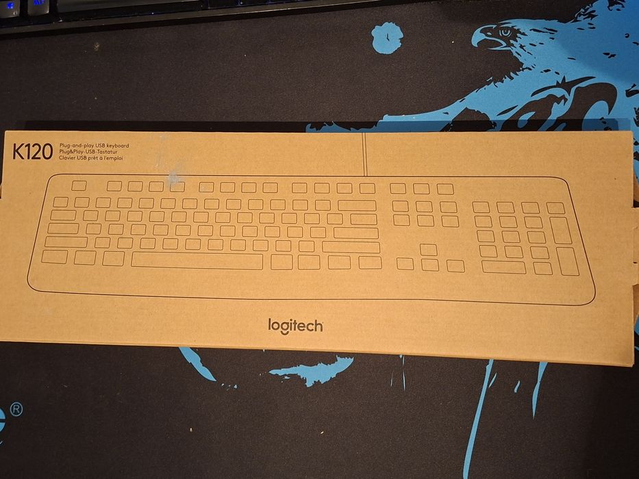 Чисто нова! Клавиатура logitech k120