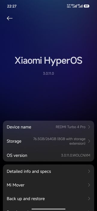 Xiaomi REDMI Turbo 4 Pro