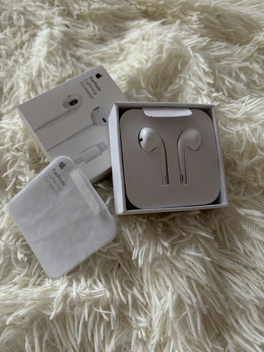 Наушники apple lightning