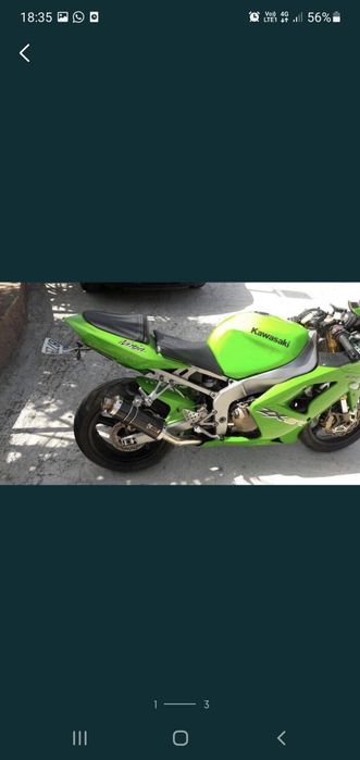 Kawasaki zx6r 2003 2004