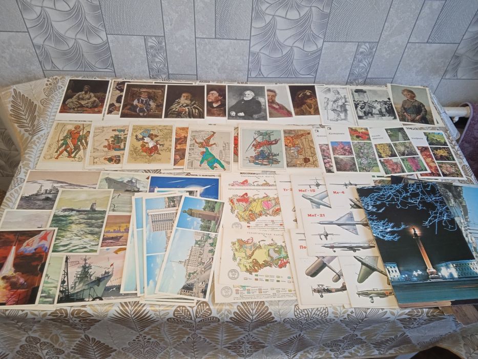Открытки времён СССР.