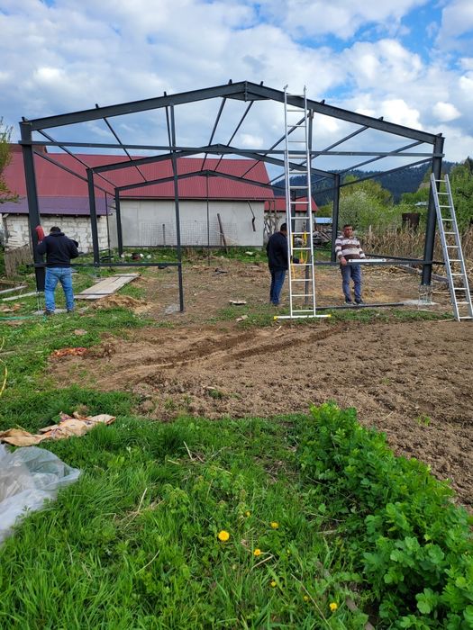 Vand hala industriala 8mx20mx3m  cu tot cu montaj