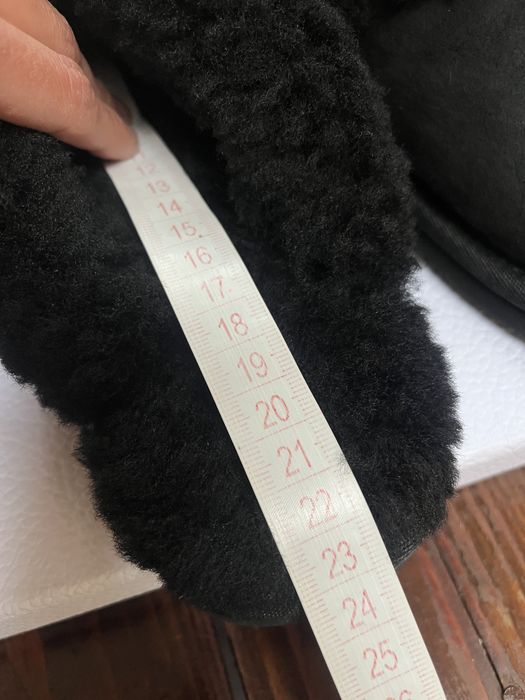 Papuci de casă, piele naturală și blană (lână), Bullboxer