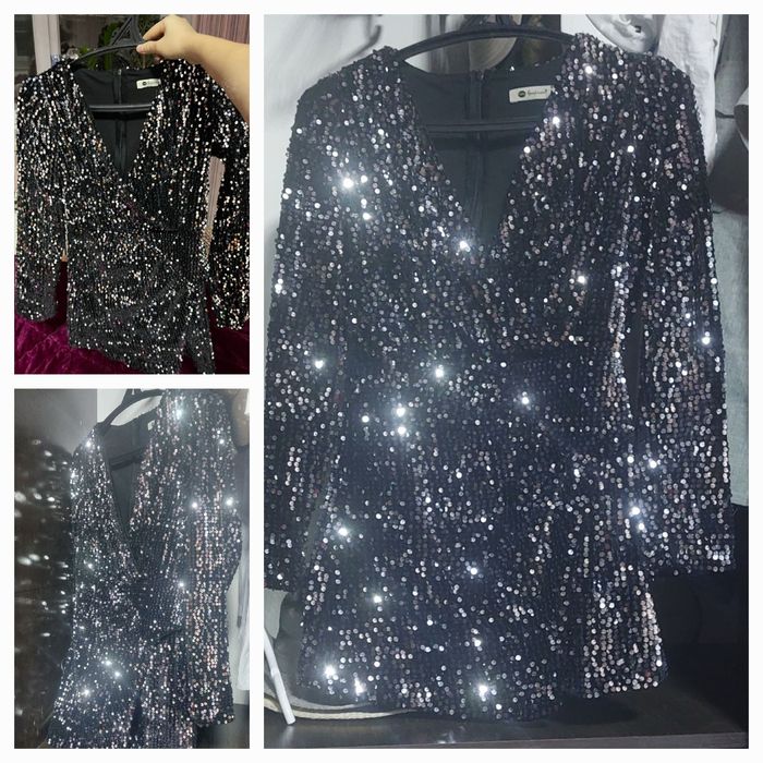 Платье пайетка на новый год