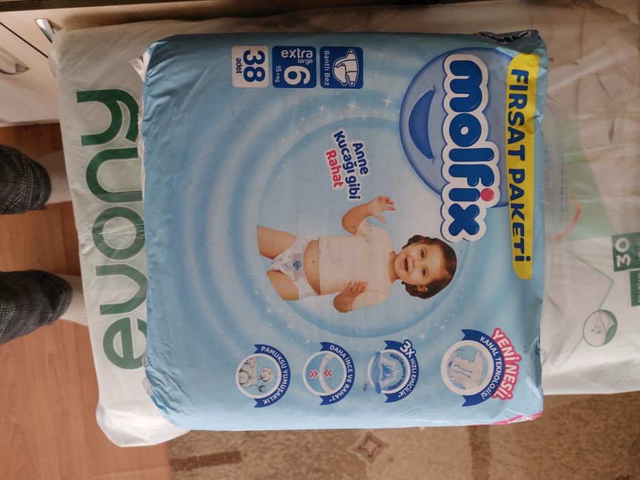 Памперс Molfıx номер 6