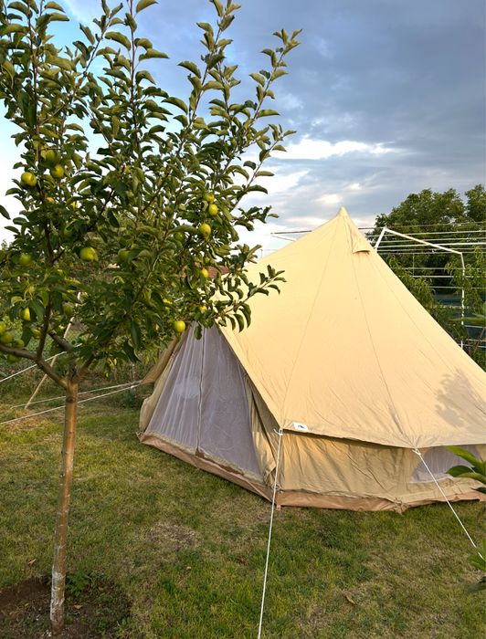 Cort glamping 4 metri ca nou