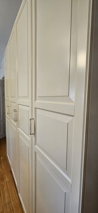 Dressing IKEA PAX 200×236×58 cm, alb, stare foarte bună