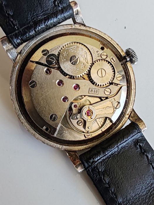 Ceas Rotary Argint Mecanic Funcționează excelent!