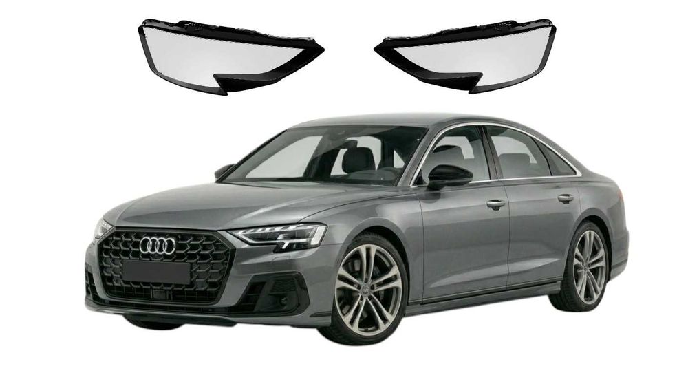 Стъкла за фар Audi A8 D5 Face след 2023г, Капаци за фарове Audi A8 D5 Фейслифт