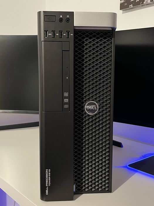 PC Dell T5810 Xeon E5-2697 V3 14c/28t Workstation Barebone SSD
