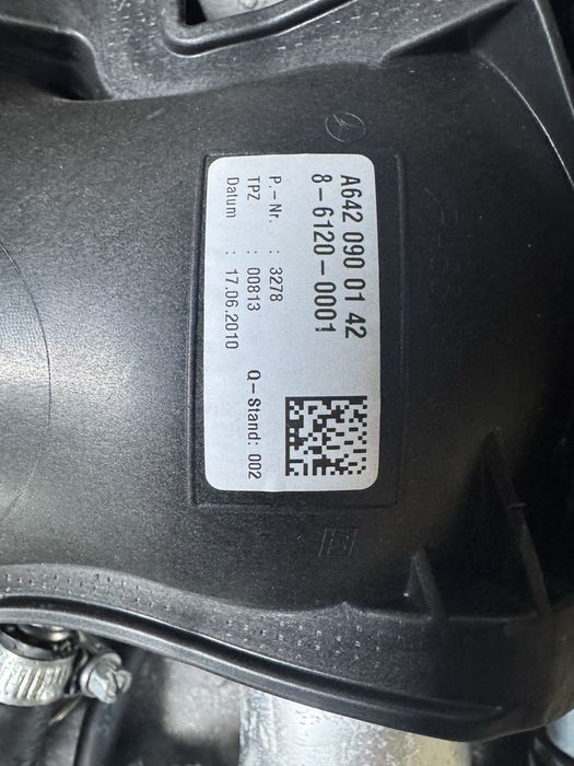 Carcasa cu debitmetre mercedes 3.0 euro 5
