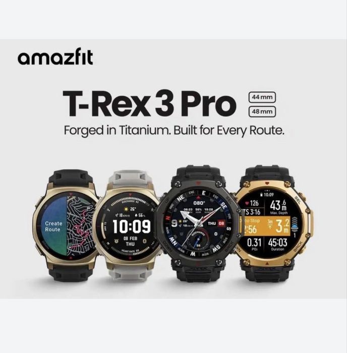 Amazfit T-Rex 3 Pro — Смарт-Часы для Активной Жизни. Есть доставка