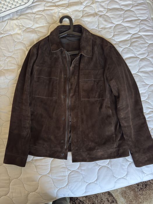 Яке от естествен велур Massimo Duti Размер М