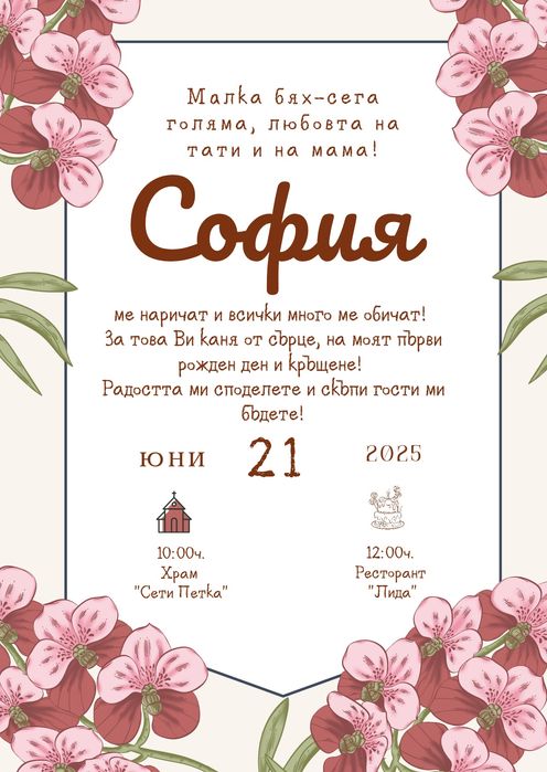 Персонализирани дигитални картички и покани