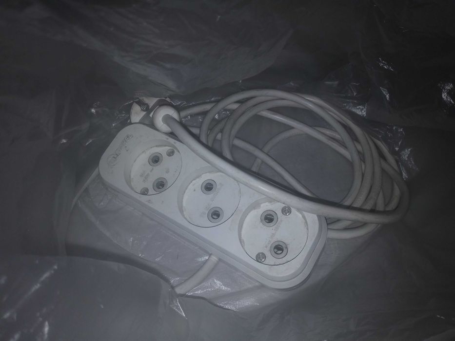 Удлинитель белый (длина 5м)