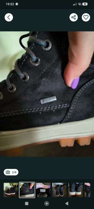 Ghete băiat Superfit gore-tex 34