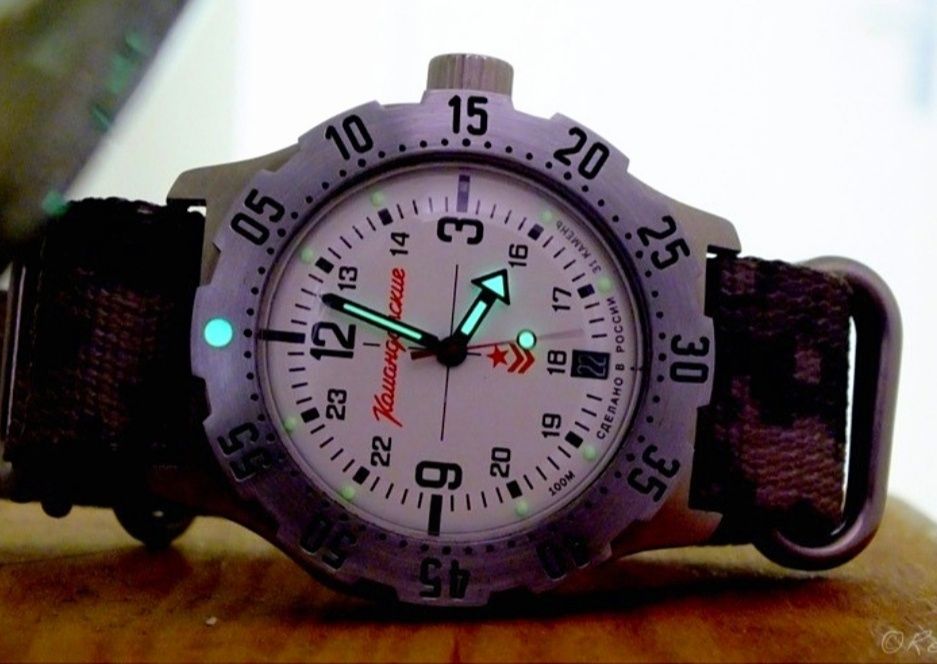 Командирские Часы.Спец Заказ.2 формата времени