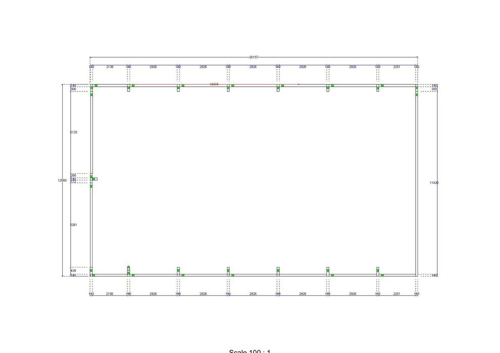 ЛИЗИНГ-Халета, Хале, Магазини, Склад, Складове - 240м2 -12м х 20м х3м