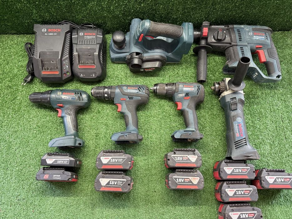 Bosch 18v Винтоверт / перфоратор / ъглошлайф