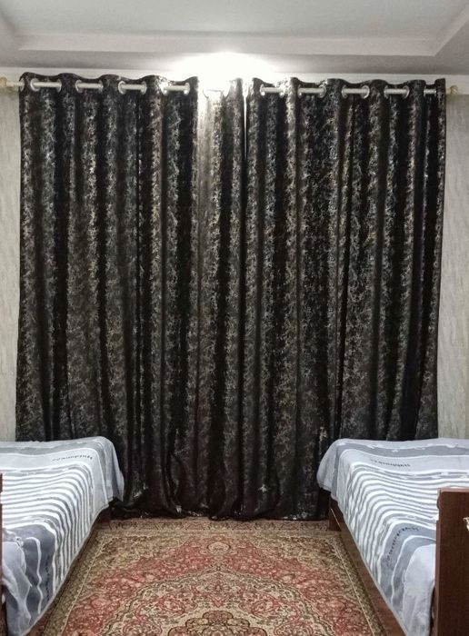 Шторы на люверсах, плотные для спальни, зала, кухни и гостиной комнаты