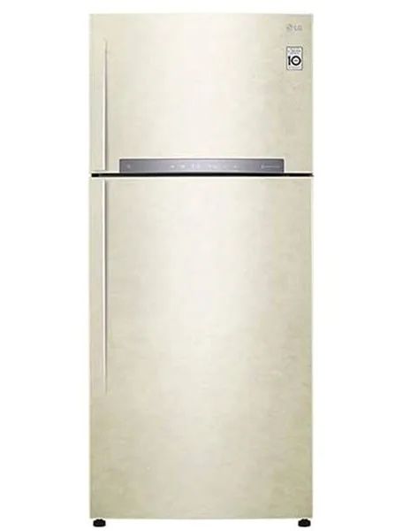 Холодильник LG GN-H702HEHL бежевый