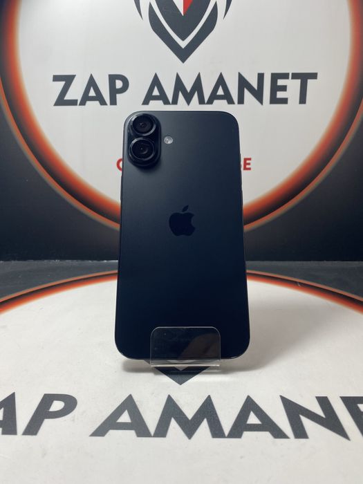 ZAP AMANET Vitan - iPhone 16 Plus - 128GB - Black - 93% baterie