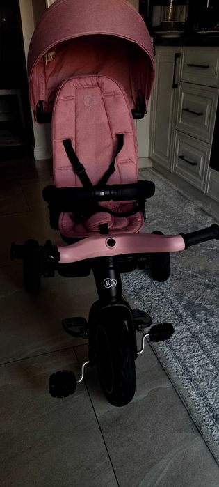 Tricicleta 4 in 1 kinderkraft ( roz   ) cu poziție de somn